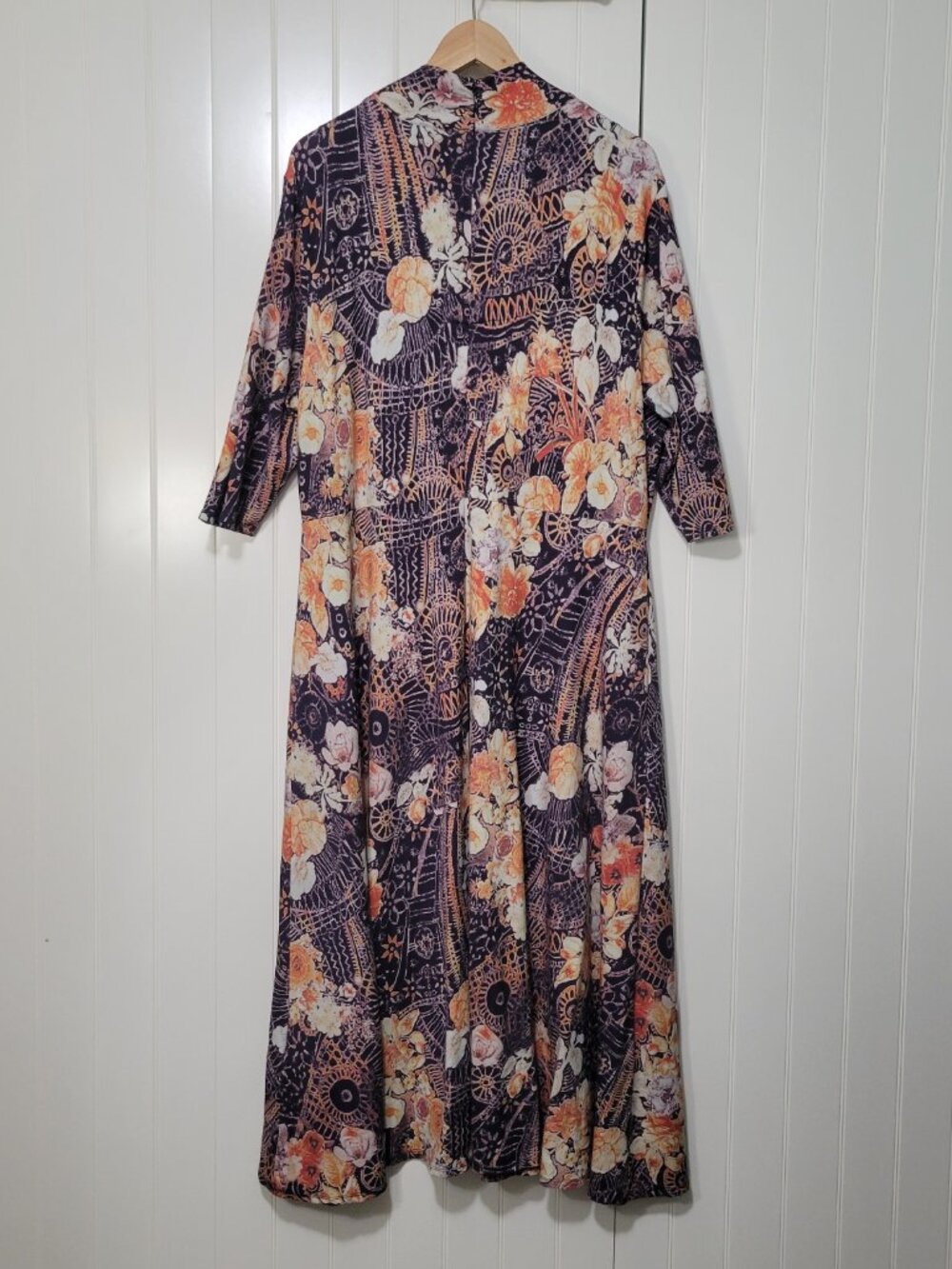 Soft Surroundings Naima Boho Festival Hippie Cottagecore Floral Print Maxi Dress - Picture 2 of 16
